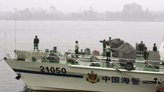 	Một tàu tuần tra bờ biển của Trung Quốc (Ảnh minh họa).