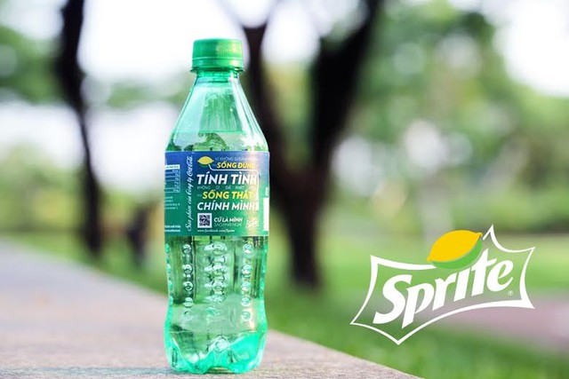 Chai Sprite với bao bì mới thể hiện tuyên ngôn sống “Cứ là mình sao phải nghĩ?”