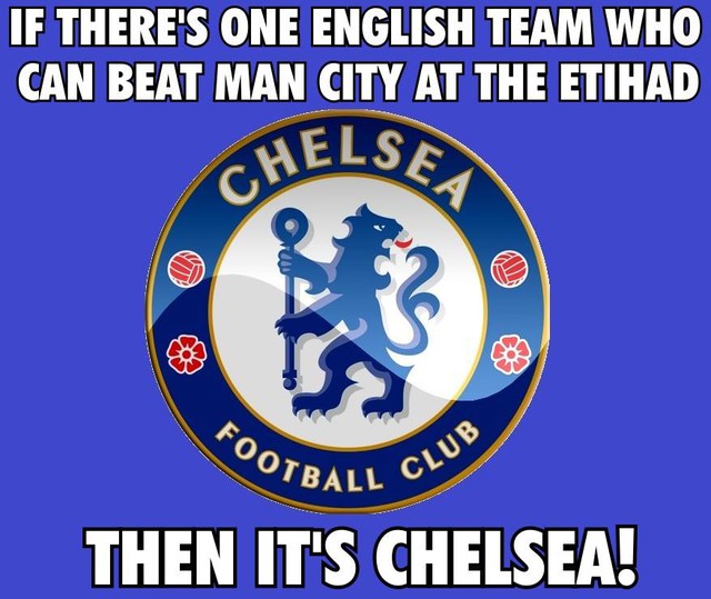 Bây giờ chỉ còn Chelsea mới đủ sức đánh bại được Man City trên sân Etihad ở Premier League