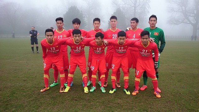 Đội hình ra sân của U19 Việt Nam vắng rất nhiều trụ cột