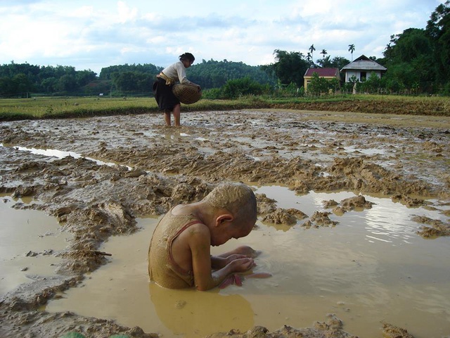 Bức ảnh &quot;chờ mẹ&quot;