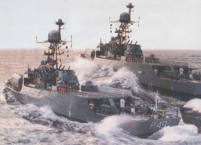 Biên đội tàu chiến Type-25 Khukri của Hải quân Ấn Độ