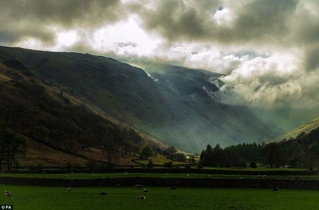 Lighting up Langstrath taken in Borrowdale by finalist Paul Fenech-Soler, from Baildon, West Yorkshire