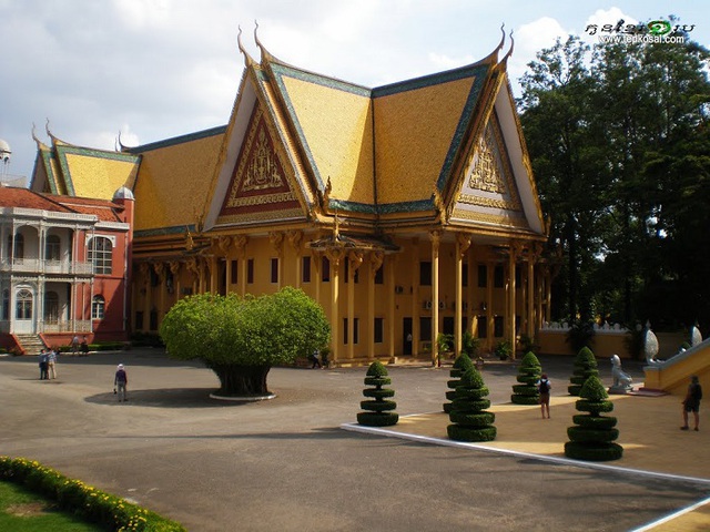 Damnak Chan là nơi làm việc của các nhân viên trong Hoàng Cung. 