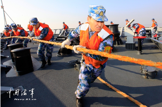  	Phương tiện truyền thông Trung Quốc cho biết trọng tâm của cuộc diễn tập là thực hành phối hợp tác chiến giữa các tàu trong khi đang hoạt động tại một vùng biển lạ, nhằm nâng cao năng lực tác chiến tại các vùng nước không quen thuộc.