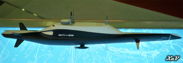 Mô hình chiến hạm SMX-25 tương lai