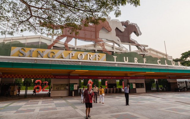 Câu lạc bộ đua ngựa tại Singapore: ảnh nomadify.me