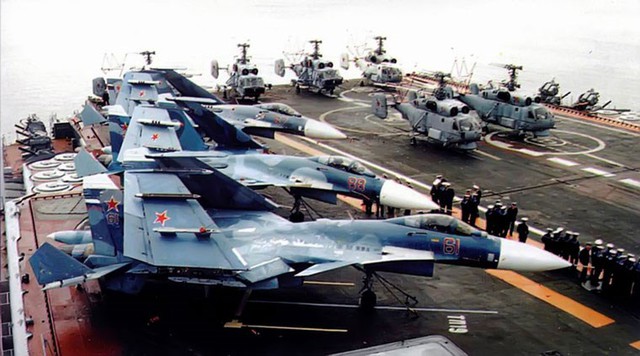 Để cân bằng về lực lượng (xét về số lượng chưa nói đến chất lượng), quân đội Nga cần từ 18-19 tàu sân bay và 2.157 máy bay.