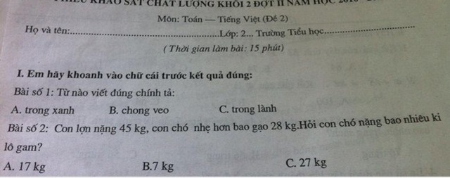 Bài số 2 với đề bài quá khó