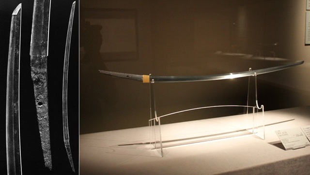 Mikazuki Munechika, hay còn được gọi là kiếm Trăng lưỡi liềm, dài 80 cm, cong 2,7 cm, là một trong bộ 5 thanh kiếm dưới Thiên Đường. Thanh kiếm huyền thoại từng thuộc sở hữu của Kodai-in, vợ của Toyotomi Hideyoshi - người có công thống nhất Nhật Bản vào thế kỉ 16 - sau đó được truyền lại cho gia tộc Tokugawa và ngày nay đang được trưng bày tại Bảo tàng Quốc gia Tokyo. 