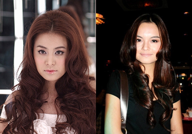 
	Hoàng Thùy Linh và Phạm Quỳnh Anh, hai cô gái đến từ Hà Nội có rất nhiều điểm giống nhau trên gương mặt. Đó chính là đôi mắt to và khoe miệng duyên dáng.