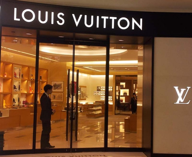Trang Tien Plaza luxuary department store Louis Vuitton Hanoi Vietnam  Stock Photo  Alamy
