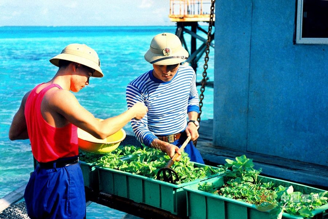  	So với các nhà chân cao thế hệ đầu tiên thì các nhà chân cao thế hệ thứ 2 có diện tích lớn hơn, là nơi sinh hoạt của lính Trung Quốc đóng quân trái phép trên đảo Trường Sa. (Trong ảnh là lính Trung Quốc trồng rau ở nhà cao chân thế hệ 2).