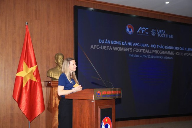 Hội thảo ph&aacute;t triển Giải B&oacute;ng đ&aacute; nữ V&ocirc; địch Quốc gia: Hướng tới chuy&ecirc;n nghiệp v&agrave; ph&aacute;t triển bền vững - Ảnh 3.