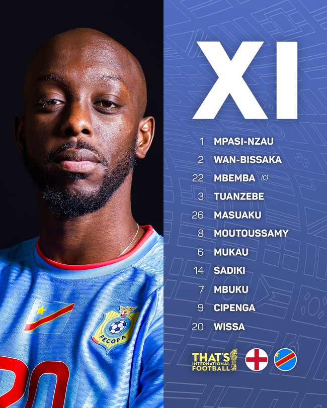 Diễn biến trận đấu Anh vs Congo: Tam sư d&ugrave;ng đội h&igrave;nh &ldquo;lạ&rdquo;, quyết thắng trong 90 ph&uacute;t? - Ảnh 3.