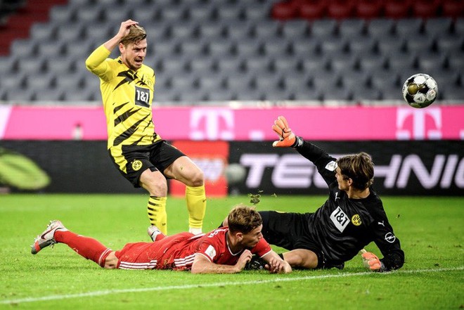 Bàn thắng theo phong cách lạ lùng giúp Bayern thắng kịch tính 3-2 trước Dortmund, đoạt Siêu cúp Đức - Ảnh 8.