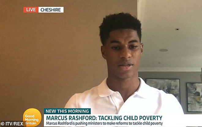 Cứu trợ trẻ em nghèo, Marcus Rashford được phong tước hiệu Hoàng gia - Ảnh 6.