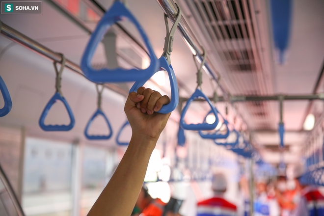 [Ảnh] Cận cảnh công nghệ hiện đại trên tàu metro lần đầu xuất hiện ở Việt Nam - Ảnh 6.
