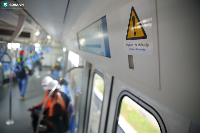 [Ảnh] Cận cảnh công nghệ hiện đại trên tàu metro lần đầu xuất hiện ở Việt Nam - Ảnh 8.