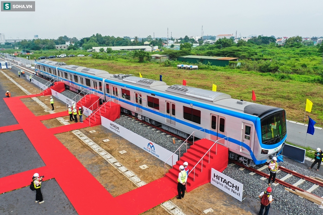 [Ảnh] Cận cảnh công nghệ hiện đại trên tàu metro lần đầu xuất hiện ở Việt Nam - Ảnh 1.