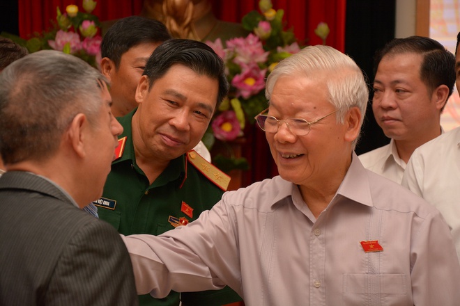 Tổng Bí thư, Chủ tịch nước Nguyễn Phú Trọng: Cán bộ lãnh đạo Hà Nội phải có bản lĩnh, trí tuệ, đoàn kết - Ảnh 1.