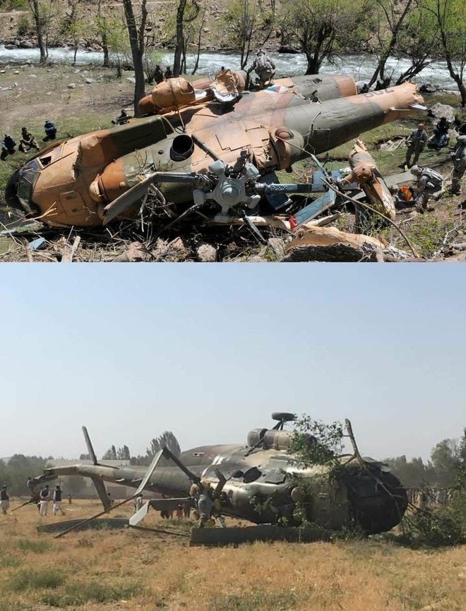 2 máy bay Mi-17 rơi cùng lúc ở Afghanistan - Nguyên nhân bất ngờ, hậu quả lớn - Ảnh 1.