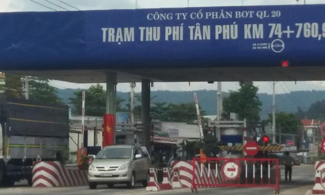 Tổng cục Đường bộ yêu cầu dừng thu phí trạm BOT Tân Phú trên Quốc lộ 20 - Ảnh 1.