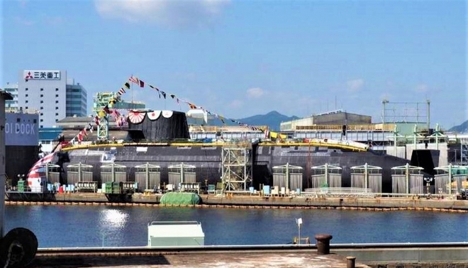 Soi sức mạnh tàu ngầm phi hạt nhân tàng hình thế hệ mới Taigei của Nhật Bản - Ảnh 1.