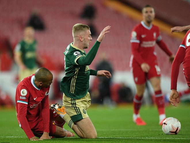 Ngược dòng ở Anfield, Liverpool chật vật đánh bại Sheffield United - Ảnh 3.