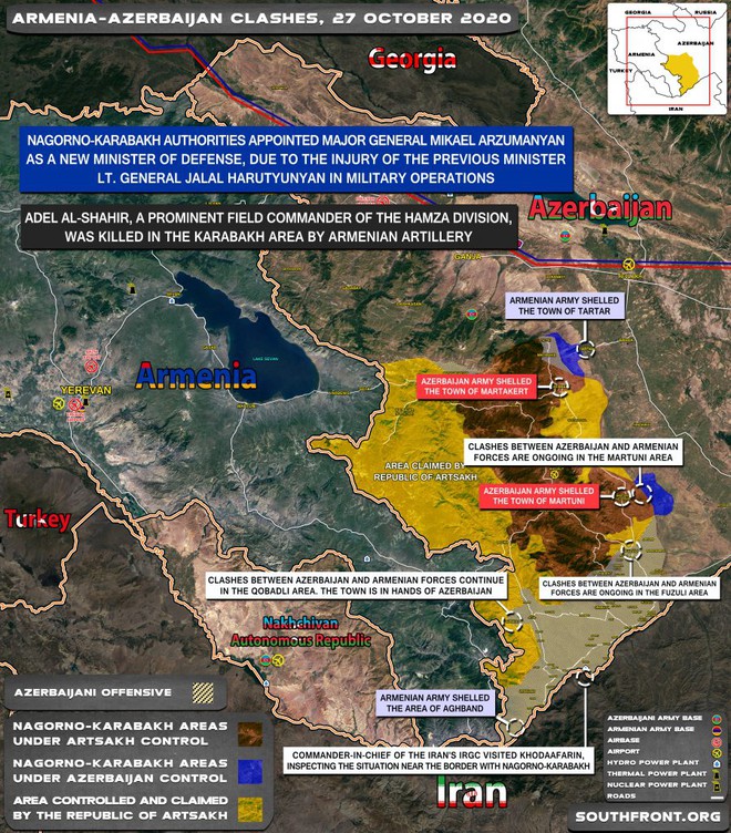 Tàu Hải quân Hy Lạp vừa bị đâm, đứt làm đôi - Chiến sự Azerbaijan và Armenia dồn dập tin nóng mới - Ảnh 1.