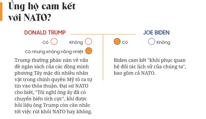 Yes or No: Cuộc chiến về chính sách giữa Donald Trump và Joe Biden - Ảnh 17.