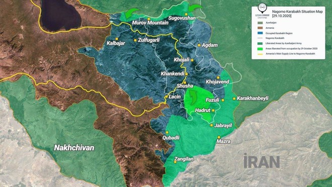 Chiến sự Azerbaijan-Armenia: TT Artsakh kêu gọi tử thủ Shusha, thủ đô Artsakh lâm nguy - Ảnh 1.