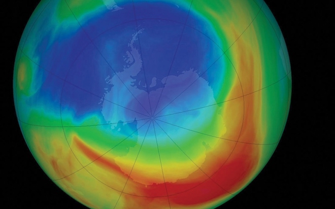 WMO ghi nhận lỗ thủng lớn nhất tầng ozone ở Nam cực - Ảnh 1.