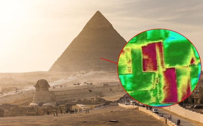 Phát hiện dị thường về nhiệt trong Kim tự tháp Kheops - Ảnh 1.