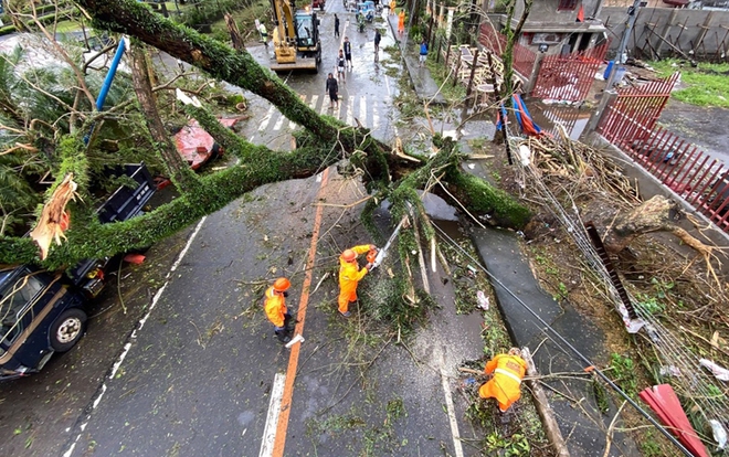 Hình ảnh bão Goni hoành hành Philippines - Ảnh 3.