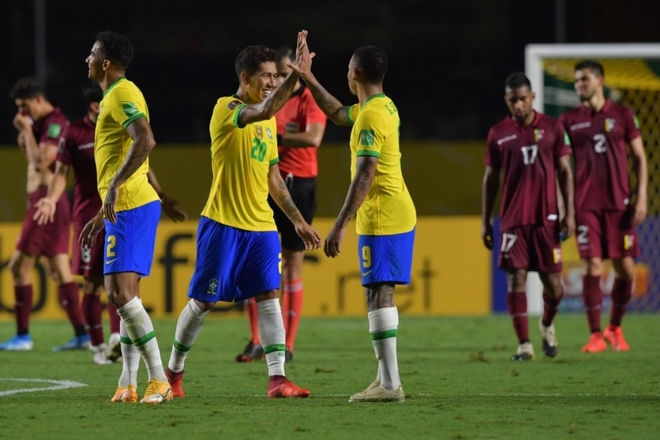 Firmino tỏa sáng, Brazil giành chiến thắng nghẹt thở trước Venezuela - Ảnh 1.