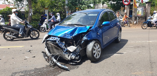 Tai nạn liên hoàn giữa xế hộp, xe ben và bán tải ở Bà Rịa - Vũng Tàu  - Ảnh 5.