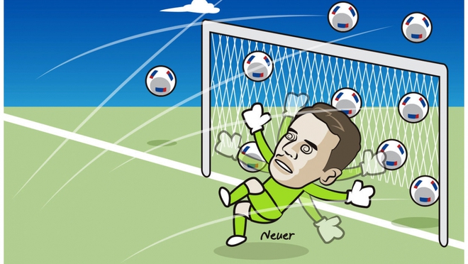 Biếm họa 24h: Neuer lần đầu thủng lưới 6 bàn một trận - Ảnh 3.