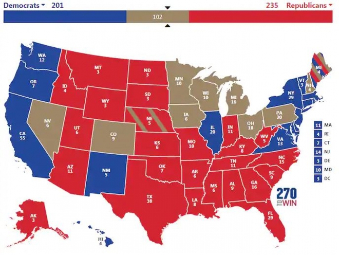 Bầu cử Mỹ 2020: 3 kịch bản ông Trump giành chiến thắng phiếu đại cử tri - Ảnh 1.