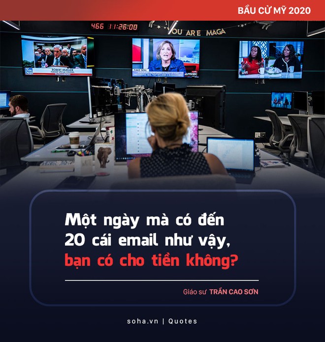 Giáo sư Việt ở Mỹ kể chuyện bầu cử: Hai cụ, một em và đám đông cử tri ngộp trong thư xin tiền - Ảnh 2.