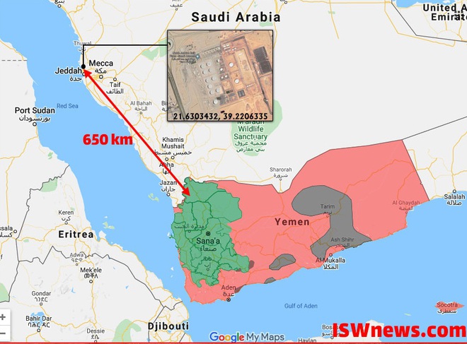 Houthi vừa tấn công cơ sở dầu mỏ bằng tên lửa 2 trong 1 khiến Arab Saudi phát sốt - Ảnh 1.