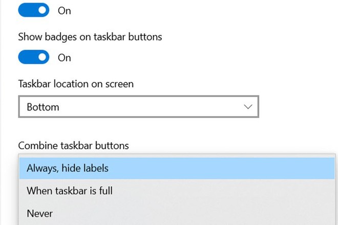 Hướng dẫn chuyển vị trí thanh taskbar trên Windows 10 - Ảnh 6.