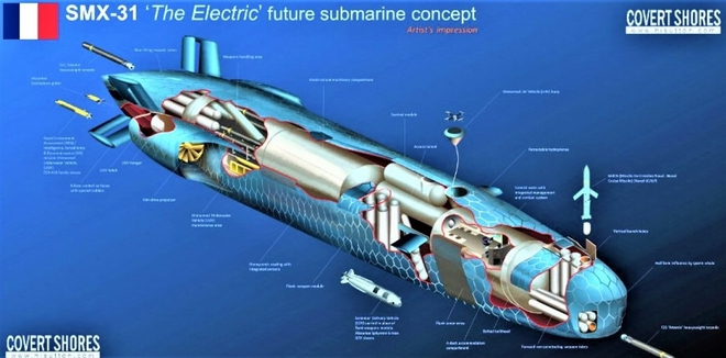 SMX-31E - Tàu ngầm mang tính “cách mạng” của Pháp - Ảnh 1.