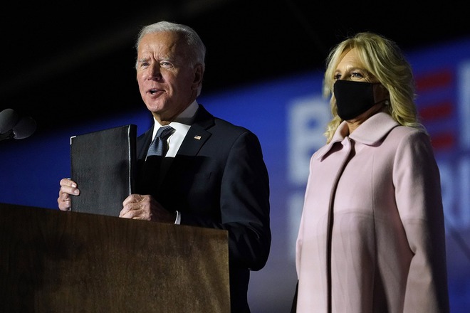 Ông Biden thắng Minnesota, nới cách biệt 237-213: Ông Trump đứng trước cơ hội lớn thắng cử không cần đợi Pennsylvania - Ảnh 1.