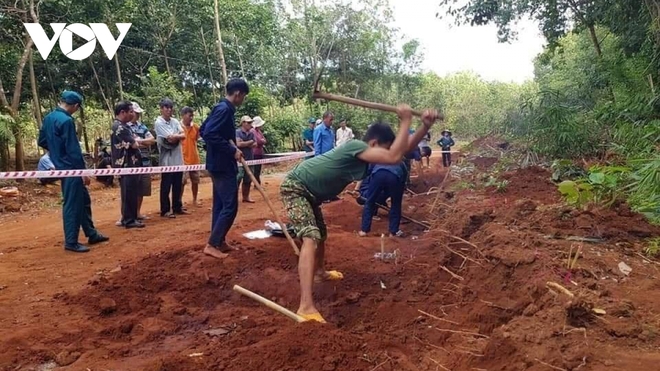 Phát hiện và quy tập 12 hài cốt liệt sĩ tại huyện Lộc Ninh, tỉnh Bình Phước - Ảnh 1.