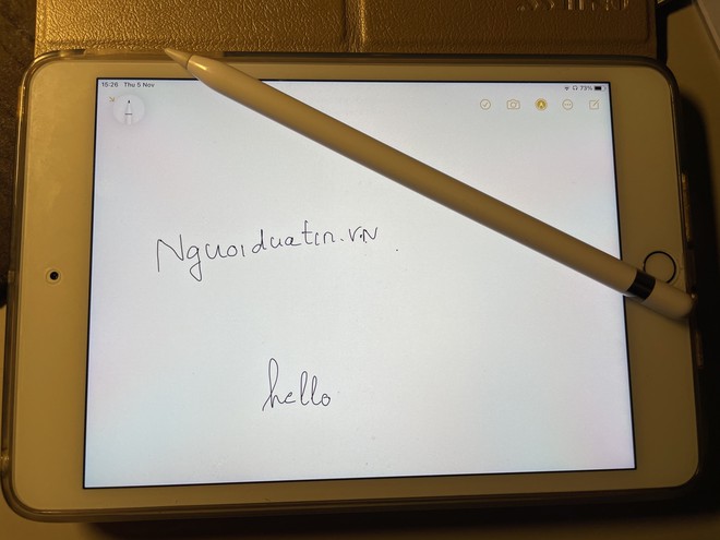 Cách biến chữ viết tay thành văn bản đánh máy trên iPad - Ảnh 1.