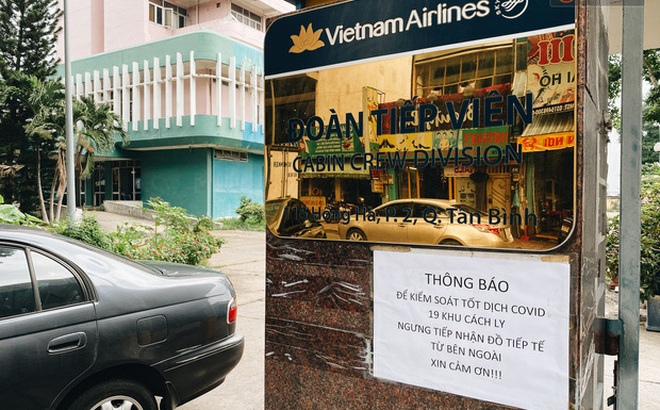 Khu cách ly của Vietnam Airlines. Ảnh: Tứ Quý