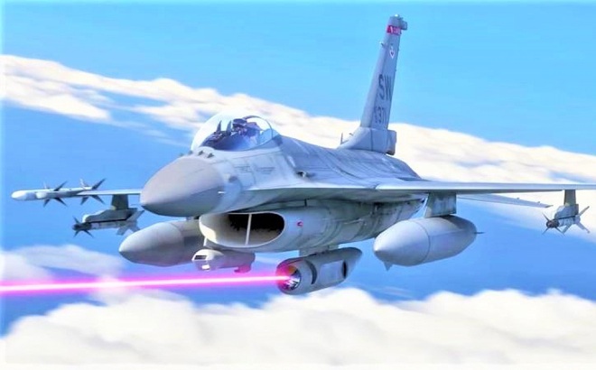 Không quân Mỹ đang có dự án tích hợp container laser cho máy bay chiến thuật. Nguồn: topwar.ru