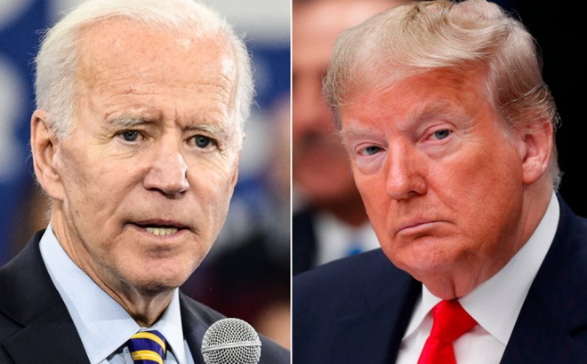 Ông Joe Biden và ông Donald Trump. Ảnh: Reuters