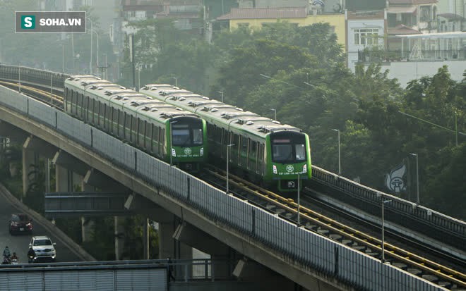 Cận cảnh tàu đường sắt Cát Linh - Hà Đông chạy thử - Ảnh 6.